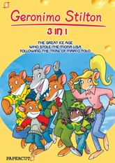 Adventures of Geronimo Stilton - The Discovery of America Following the Trail of Marco Polo The Secret of the Sphinx The Great Ice Age The Coliseum Con Who Stole the Mona Lisa