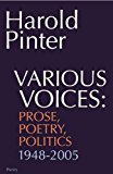 Various Voices: Prose, Poetry, Politics 1948-2005